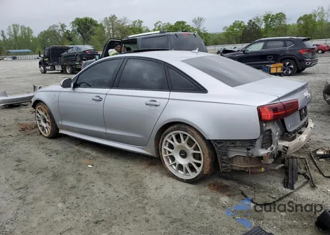 2016 Audi A6 Prestige из США, поврежденный, VIN WAUHGAFC2GN063620